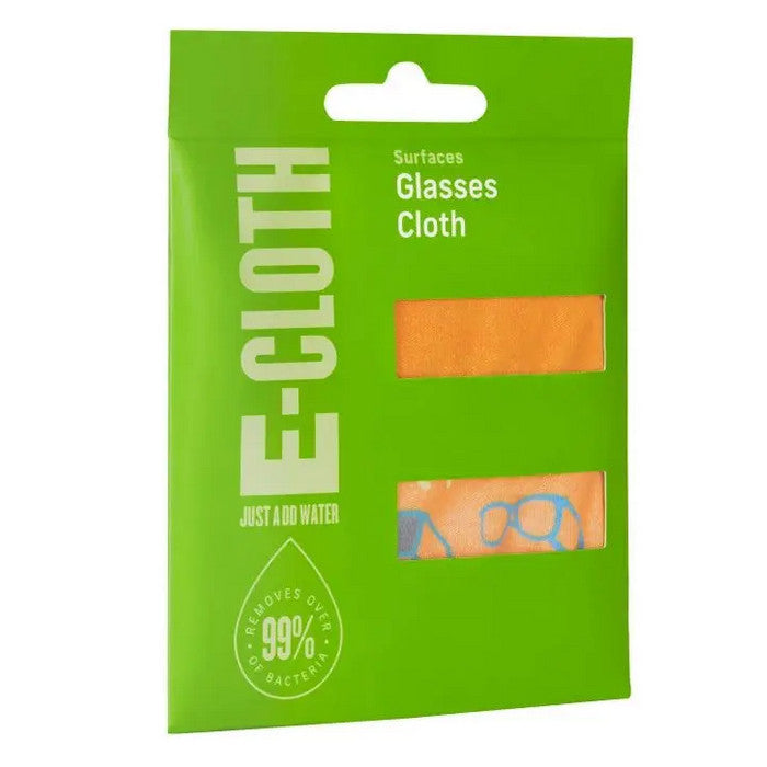 E-Cloth Glasses Cleaning Cloth 18x18cm - Quality Lens Wipes
