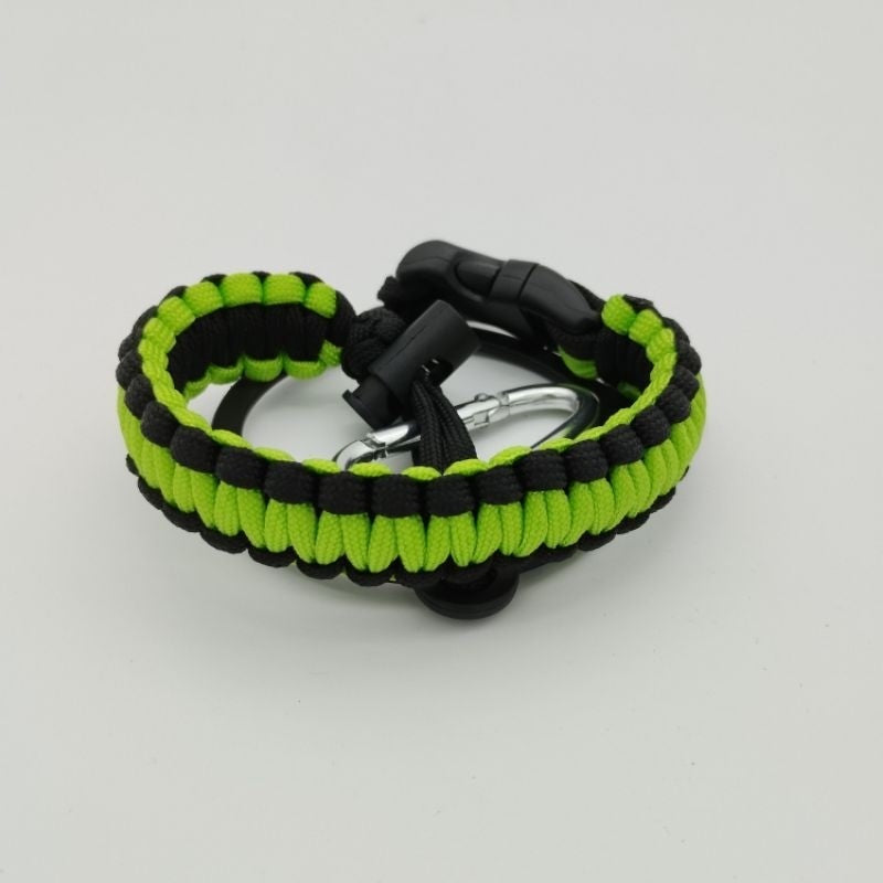 Paracord Bottle Handle Carry / Shoulder Strap - Fits ALL BOTTLES - Nalgene, Camelbak, Mineral Water, Hydroflask, Tumbler