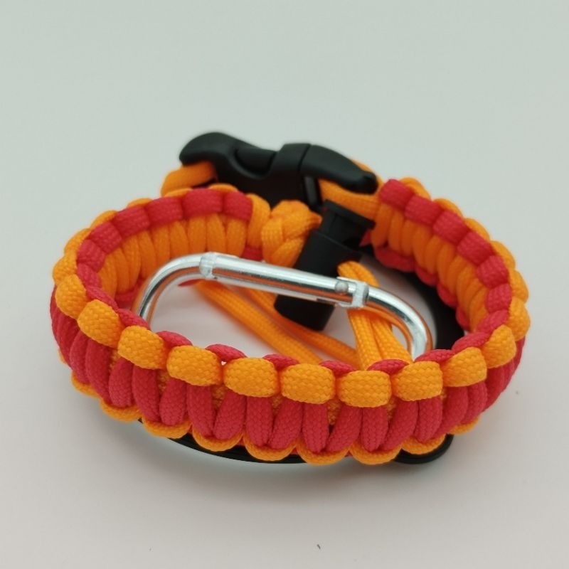 Paracord Bottle Handle Carry / Shoulder Strap - Fits ALL BOTTLES - Nalgene, Camelbak, Mineral Water, Hydroflask, Tumbler
