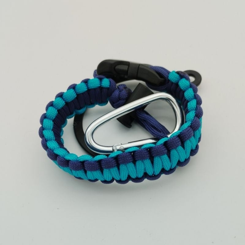 Paracord Bottle Handle Carry / Shoulder Strap - Fits ALL BOTTLES - Nalgene, Camelbak, Mineral Water, Hydroflask, Tumbler