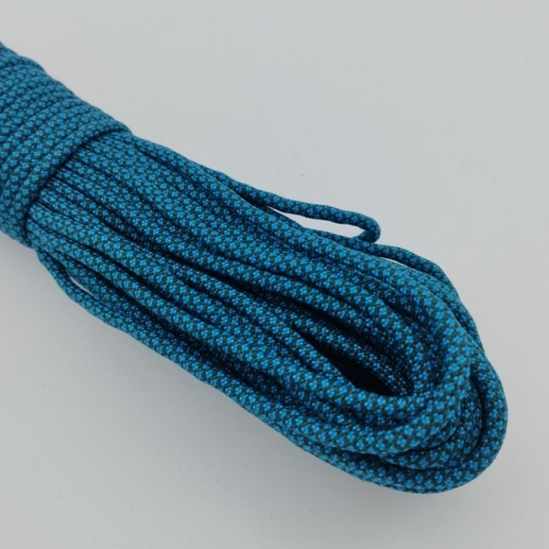 550 Paracord 100ft (30m) Yellow and Green Patterns - 4mm - 7 strand - SG Stock