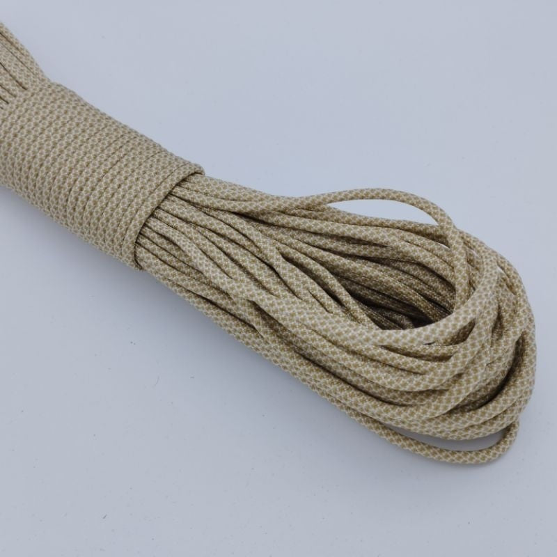 550 Paracord 100ft (30m) Camo Colours, Brown and Black Patterns - Camouflage - Tactical - 4mm - 7 strand - SG Stock