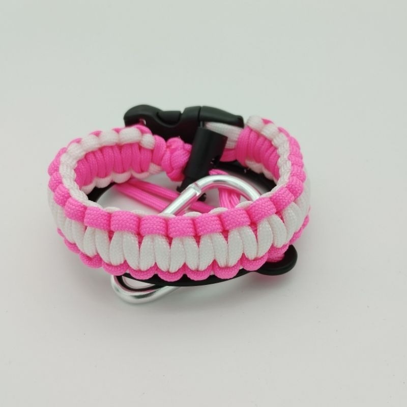 Paracord Bottle Handle Carry / Shoulder Strap - Fits ALL BOTTLES - Nalgene, Camelbak, Mineral Water, Hydroflask, Tumbler