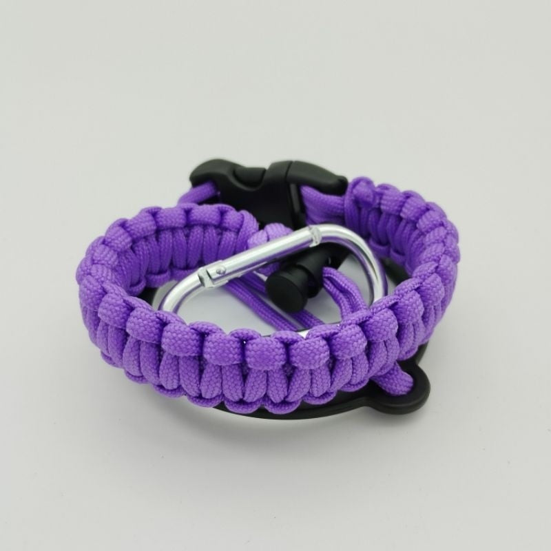 Paracord Bottle Handle Carry / Shoulder Strap - Fits ALL BOTTLES - Nalgene, Camelbak, Mineral Water, Hydroflask, Tumbler