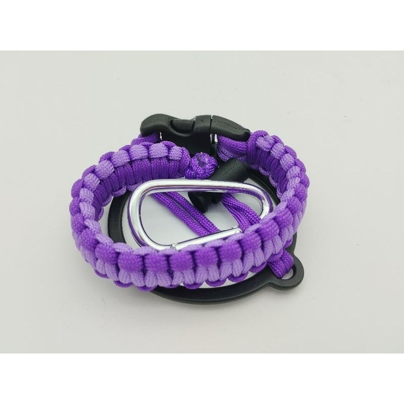 Paracord Bottle Handle Carry / Shoulder Strap - Fits ALL BOTTLES - Nalgene, Camelbak, Mineral Water, Hydroflask, Tumbler