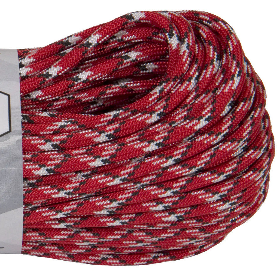 USA-Made Atwood 550 Paracord (buy by the meter) - Solid, Pattern and Camo Colours