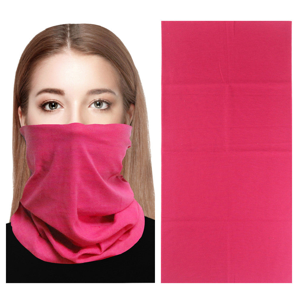 SG Cheapest Seller Multi-functional Head Buff / Bandana Polyester - Solid Colour