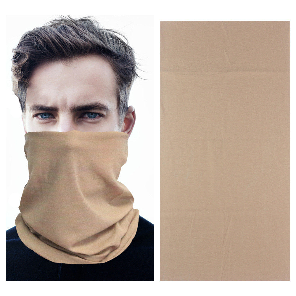 SG Cheapest Seller Multi-functional Head Buff / Bandana Polyester - Solid Colour