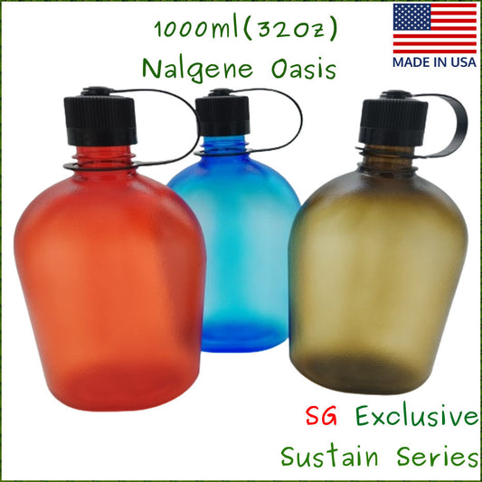 Nalgene 1l Oasis Canteen Water Bottle Sustain