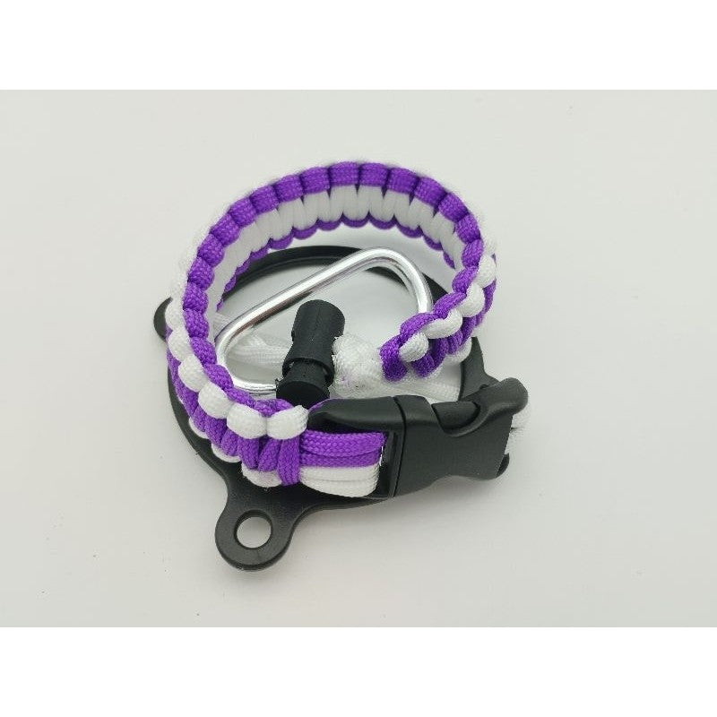 Paracord Bottle Handle Carry / Shoulder Strap - Fits ALL BOTTLES - Nalgene, Camelbak, Mineral Water, Hydroflask, Tumbler