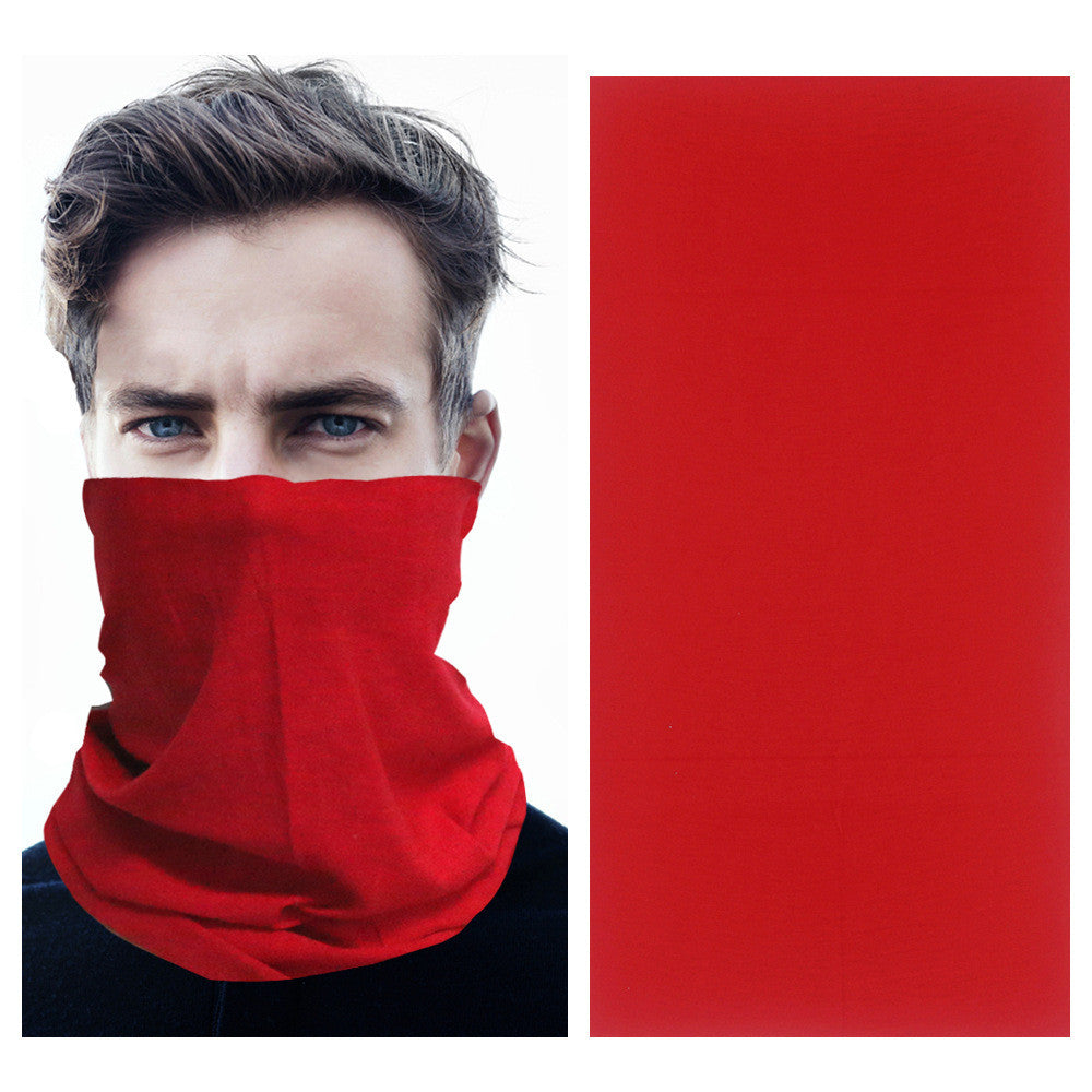 SG Cheapest Seller Multi-functional Head Buff / Bandana Polyester - Solid Colour