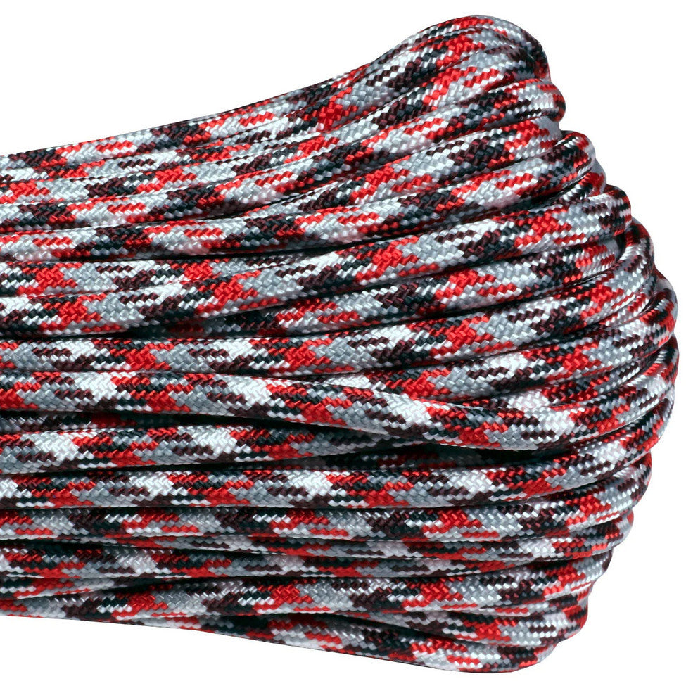 USA-Made Atwood 550 Paracord (buy by the meter) - Solid, Pattern and Camo Colours