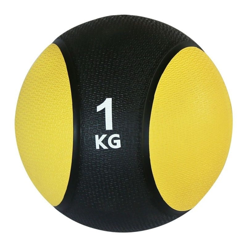Medicine Ball Solid Rubber 1kg, 2kg, 3kg, 4kg, 5kg, 6kg, 7kg, 8kg, 9kg & 10kg - Physical Fitness, Exercise, Weight, Gym