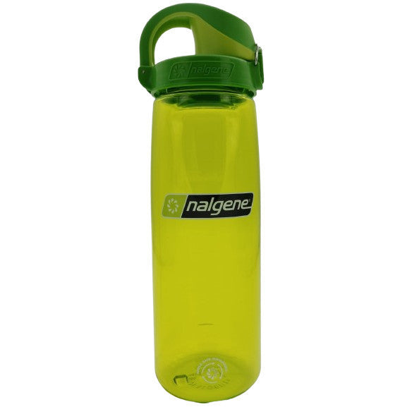 Nalgene On The Fly (OTF) 700ml / 24oz Sustain Narrow Profile Bottle, Made in USA, Drinking Spout in Cap