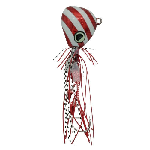 Daiwa GBO Madai - Grouper Bites Octopus - Red, Glow, Stripes - 200g, 250g & 300g