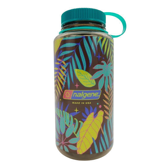 Nalgene 1l / 32oz Limited Edition Wide Mouth Water Bottle Camo, Botanical, Landscapes & Tie-Dye - Waterbottle Series