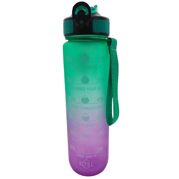 SG Cheapest 1L & 2L Water Bottle with Straw - School, Sports, Daily Use - BPA Free Waterbottle