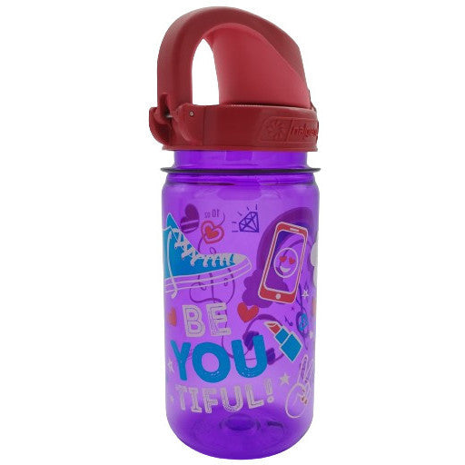 Nalgene OTF Kids Water Bottle 350ml On-The-Fly - Bottle Made in USA Sustain