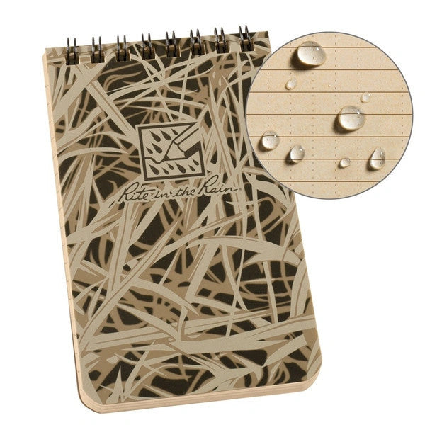 Rite in the Rain Top Spiral Waterproof Notebook 3 x 5 inch / 100 pages #235, #RG935T, #135