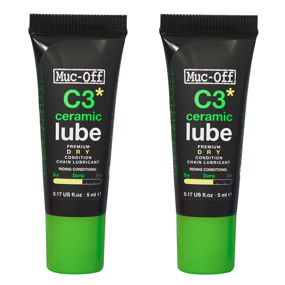 Cheapest Muc-Off C3 Ceramic Dry Lube for Bicycle Cleaning and Maintenance 120ml 5ml