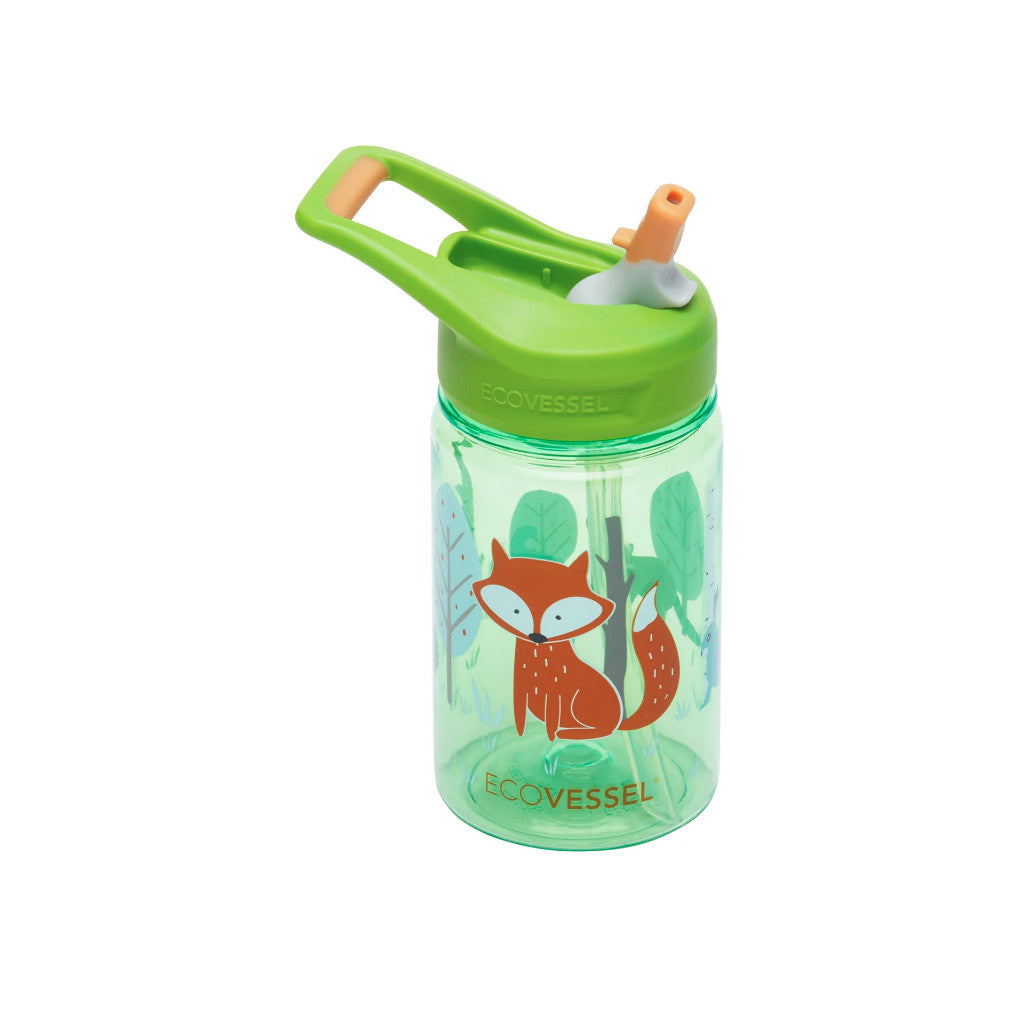 Ecovessel Splash - Kids Straw Water Bottle - 355ml