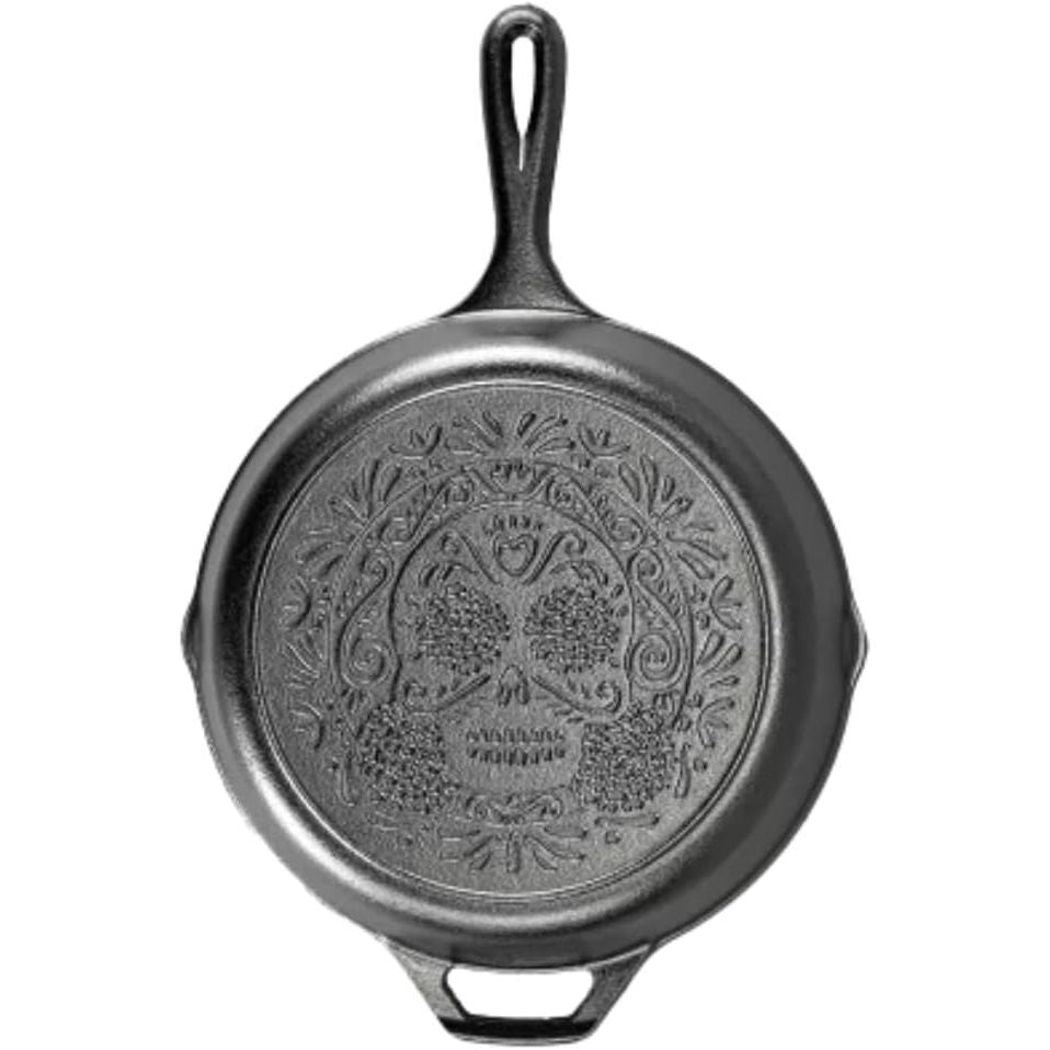 Lodge Cast Iron Skillet -  6.5 to 13.25 inch - Round, Square and Double Handle Pans - Made in USA