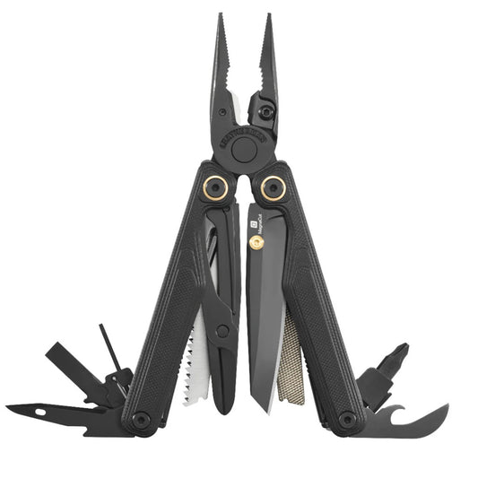Leatherman Wave Alpha Multi-Tool w/MagnaCut Steel Blade Black G10 Scales - Obsidian