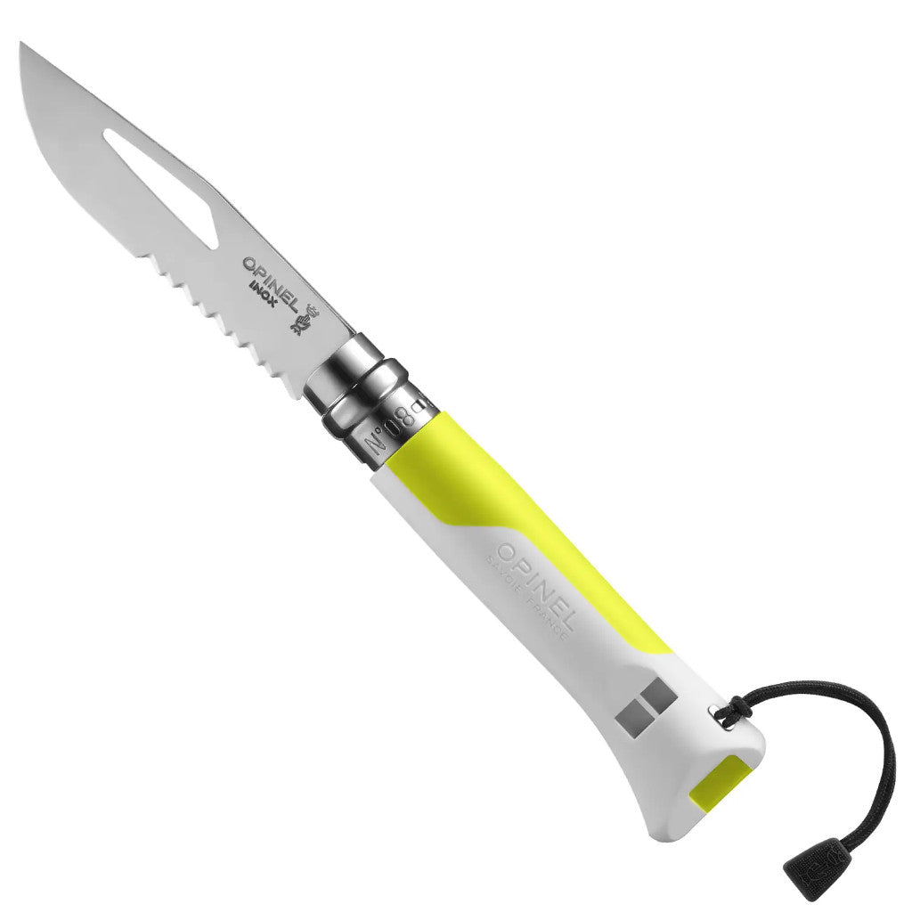 Opinel No 8 Outdoor Folding Knife w Whistle
