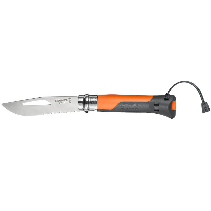 Opinel No 8 Outdoor Folding Knife w Whistle
