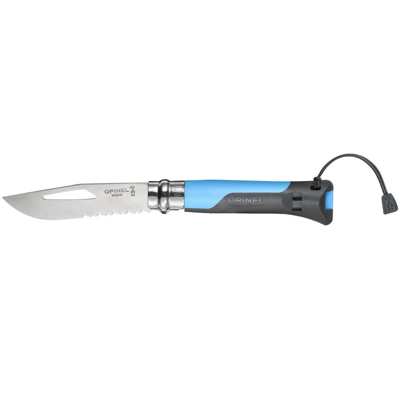Opinel No 8 Outdoor Folding Knife w Whistle