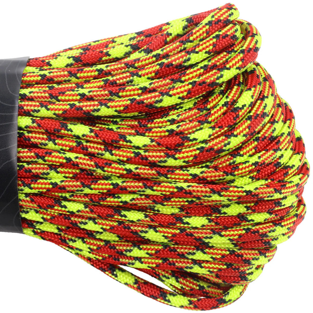 USA-Made Atwood 550 Paracord 30m Patterns Multi-Coloured 100ft