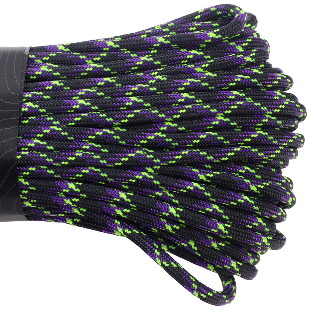 USA-Made Atwood 550 Paracord 30m Patterns Multi-Coloured 100ft