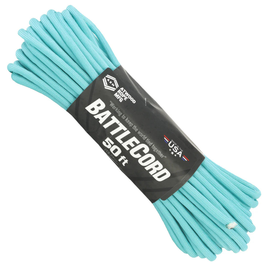 Atwood 5.6mm Paracord - Battlecord - Made in USA - 15m Length - 1202 kg Breaking Strength - Battle Ready