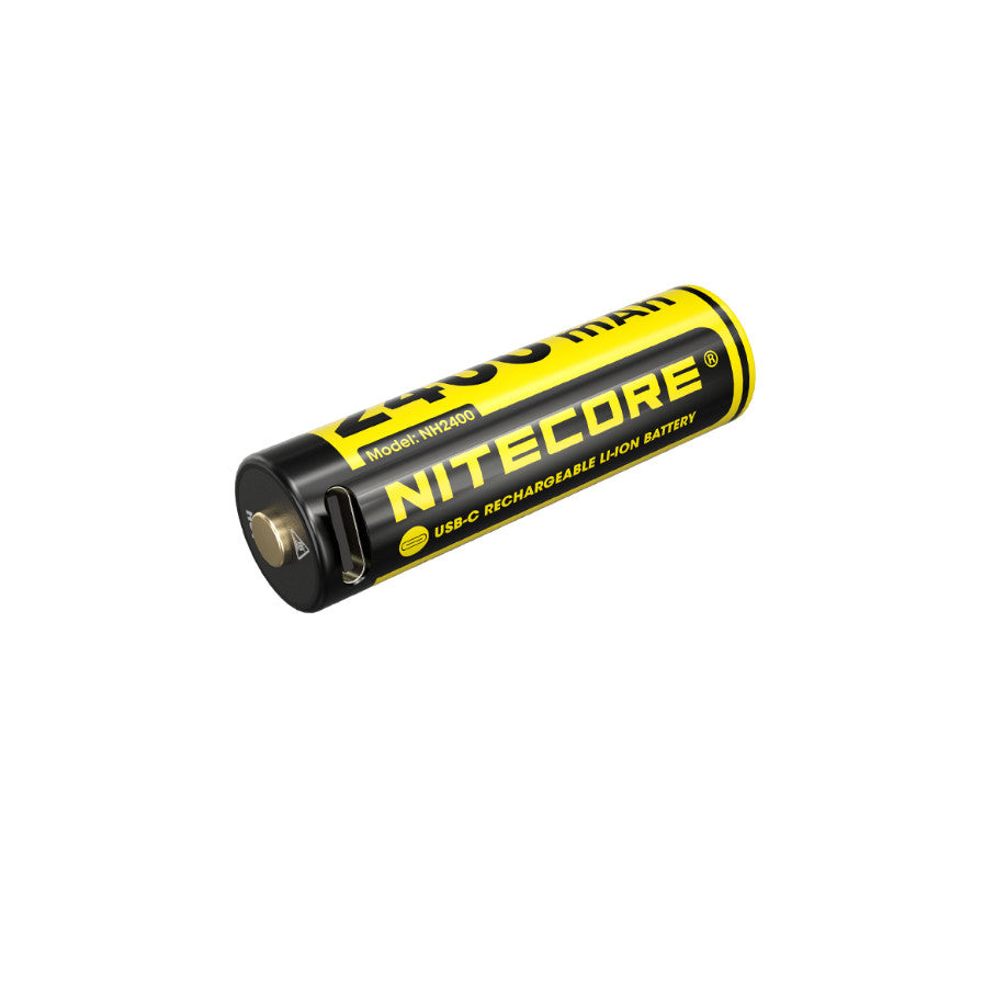 Nitecore NH2400 AA Recharable Battery (set of 4 with charger) - 2400mAh - 1.5V