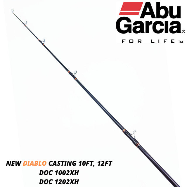 Abu Garcia Diablor Overhead Fishing Rod 10ft Extra Heavy - Suitable for Surf Cast