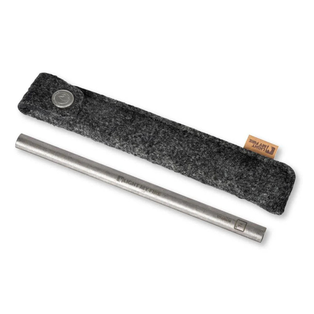 Light My Fire Titanium Straw with Pouch