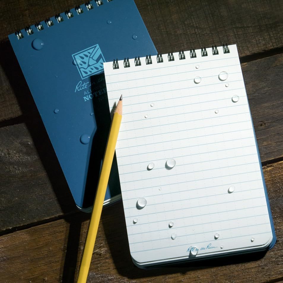 Rite in the Rain Top Spiral Waterproof Notebook 4 x 6 inch / 100 pages #246