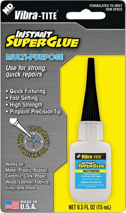 Vibra-Tite Instant Super Glue