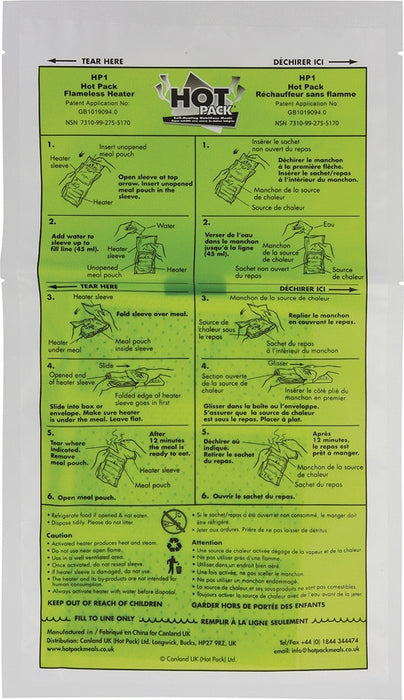 Bushcraft Flameless Ration Heater