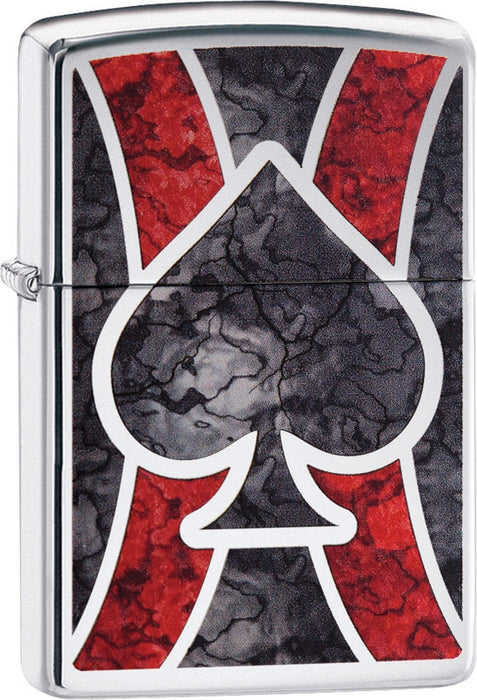 Zippo Spade Design Lighter