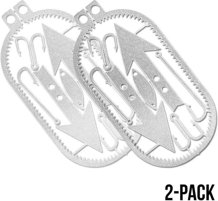 ReadyMan Dog Tag Survival Card 2-Pack