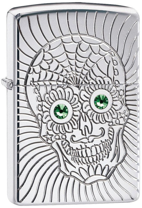 Zippo Sugar Skull Lighter 49172