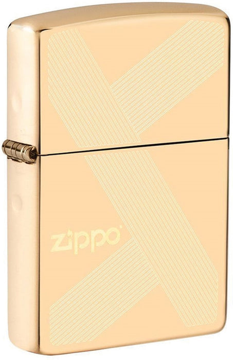 Zippo Design in Gold Lighter 49255