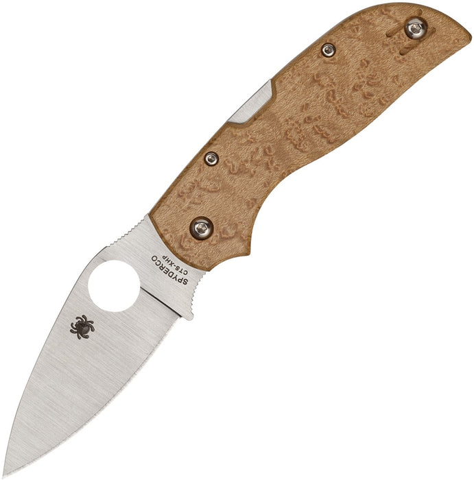 Spyderco Chaparral Birdseye Maple C152WDP