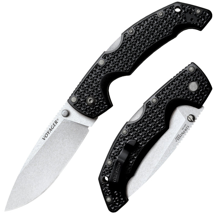 Cold Steel Voyager Knife Large Drop Point CS-29AB