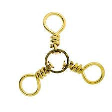 Eagle Claw 3-way Brass Swivel - Nalno.com Outdoor Equipment