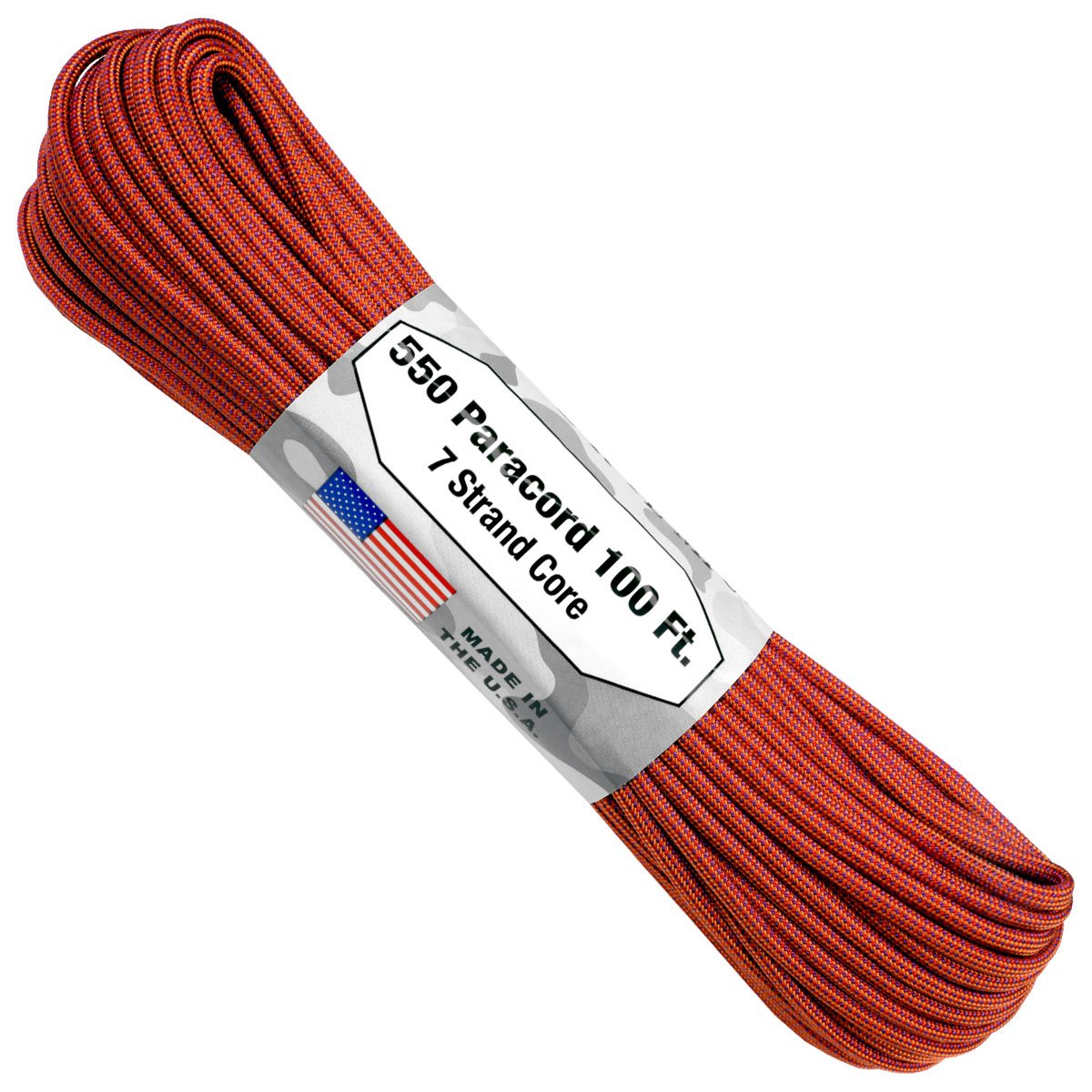 Molten Orange Paracord (Dual Colour)