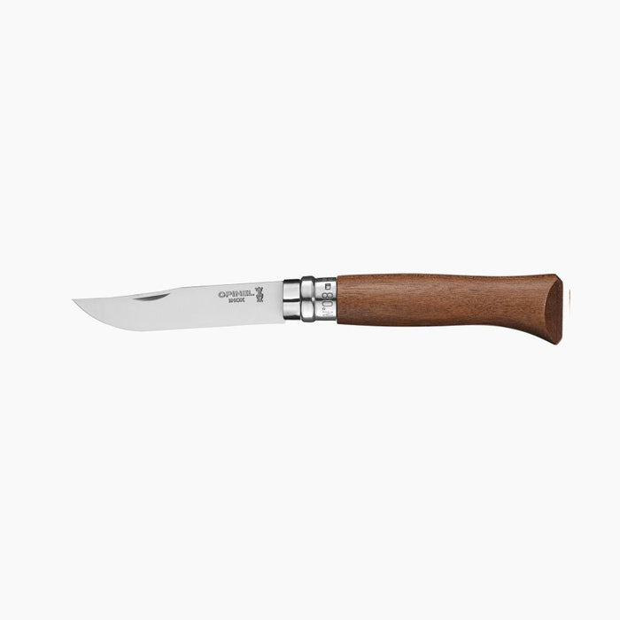 Opinel No. 8 Stainless Knife Walnut
