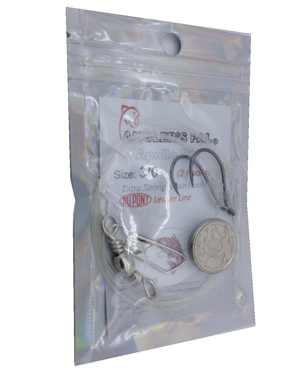 AP Apollo Rig - Sizes 2 to 3/0 - Dupont FC – Nalno.com Outdoor Equipment