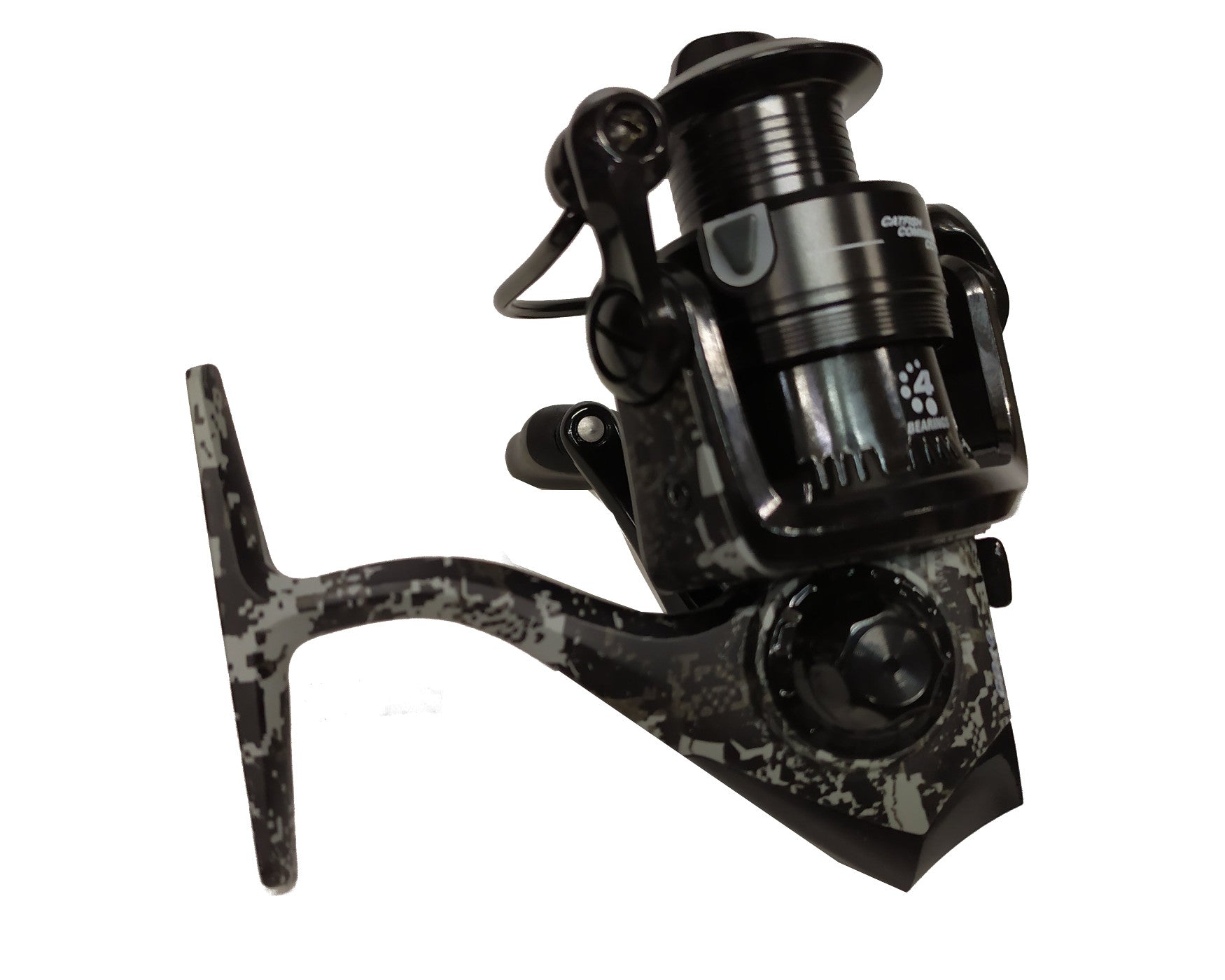 abu garcia catfish commando spinning combo Garcia Spin while the synchronized level wind system maintains a straight cast in windy conditions. Abu Garcia Catfish Commando Spin